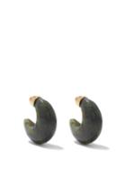 Sophie Buhai - Donut Jade & 18kt Gold-vermeil Hoop Earrings - Womens - Green