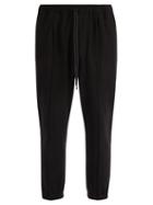 Matchesfashion.com Barena Venezia - Scaleter Virgin Wool Blend Track Pants - Mens - Black