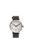 Bravur Bw001 Stainless-steel And Grained-leather Watch