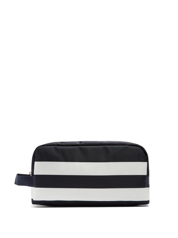 Dolce & Gabbana Striped Double-zip Make-up Bag