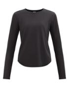Lululemon - Run 51 Mesh Long-sleeved Performance Top - Womens - Black