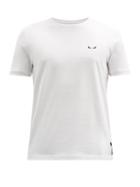Matchesfashion.com Fendi - I See You Logo-embroidered Cotton-jersey T-shirt - Mens - White