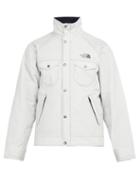 Matchesfashion.com Junya Watanabe - X The North Face Corduroy Collar Padded Jacket - Mens - Grey