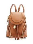 Matchesfashion.com See By Chlo - Olga Leather Backpack - Womens - Tan