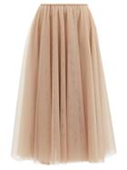 Raey - Tutu Tulle Midi Skirt - Womens - Light Pink