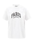 Balenciaga - Logo-print Cotton-jersey T-shirt - Womens - White Black