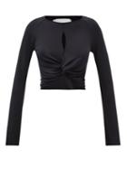 Racil - Jay Twisted Jersey Top - Womens - Black