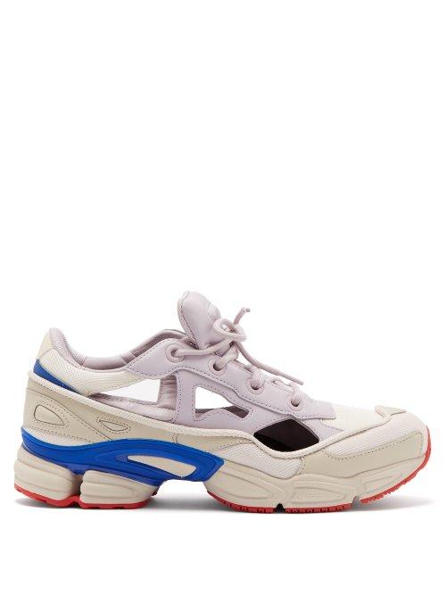 Matchesfashion.com Raf Simons X Adidas - Limited Edition Rs Replicant Ozweego Trainers - Mens - Brown Multi