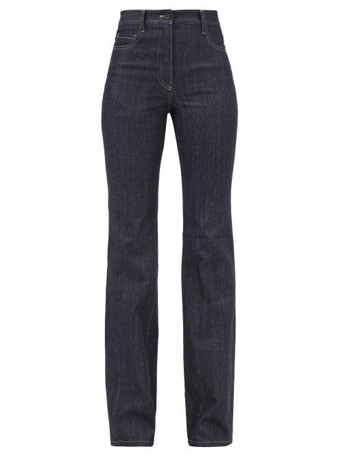 Nili Lotan - Corette Kick-flared High-rise Jeans - Womens - Denim