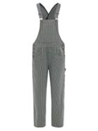 Isabel Marant - Madeline Striped Cotton Dungarees - Womens - Black White
