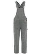 Isabel Marant - Madeline Striped Cotton Dungarees - Womens - Black White
