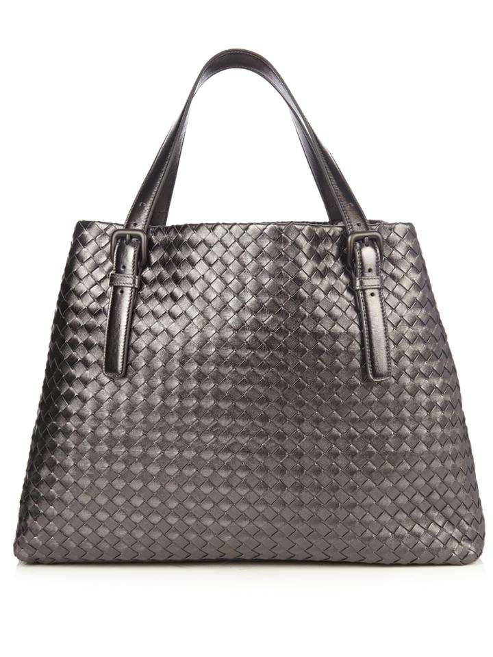 Bottega Veneta Intrecciato Large Leather Tote