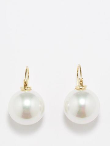 Fallon - Pearl & Gold-plated Earrings - Womens - Gold Multi