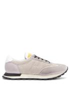 Matchesfashion.com Maison Margiela - Low Top Mesh And Suede Trainers - Mens - Grey Multi