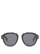 Matchesfashion.com Dior Homme Sunglasses - Fraction 5 Aviator Acetate Glasses - Mens - Black