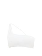 Matchesfashion.com Jade Swim - Apex One-shoulder Bikini Top - Womens - White