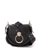 Chlo - Tess Small Leather Cross-body Bag - Womens - Black