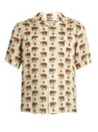 Gucci Elephant-print Voile Shirt