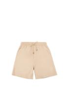 Matchesfashion.com Nanushka - Doxxi Elasticated-waist Faux-leather Shorts - Mens - Beige