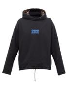 Matchesfashion.com Martine Rose - Reversible Floral-print Hooded Sweatshirt - Womens - Black Multi