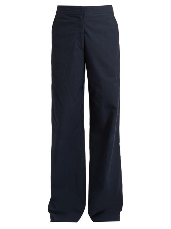 Golden Goose Deluxe Brand Raquel Wide-leg Cotton-blend Trousers