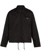 Matchesfashion.com Prada - Lightweight Nylon Coach Jacket - Mens - Black