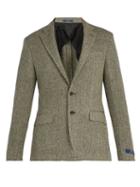 Matchesfashion.com Polo Ralph Lauren - Herringbone Wool Blend Blazer - Mens - Black Multi