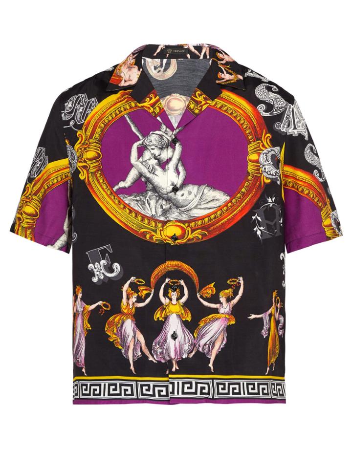 Versace Amore E Psiche-print Shirt