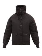 Canada Goose - Chilliwack Hooded Down Bomber Jacket - Womens - Black
