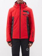 Sportalm - Logo-patch Padded Ski Jacket - Mens - Red