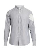 Moncler Gamme Bleu Button-cuff Cotton Shirt
