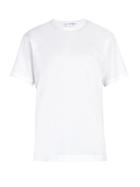 Comme Des Garçons Shirt Crew-neck Logo-print Cotton-jersey T-shirt