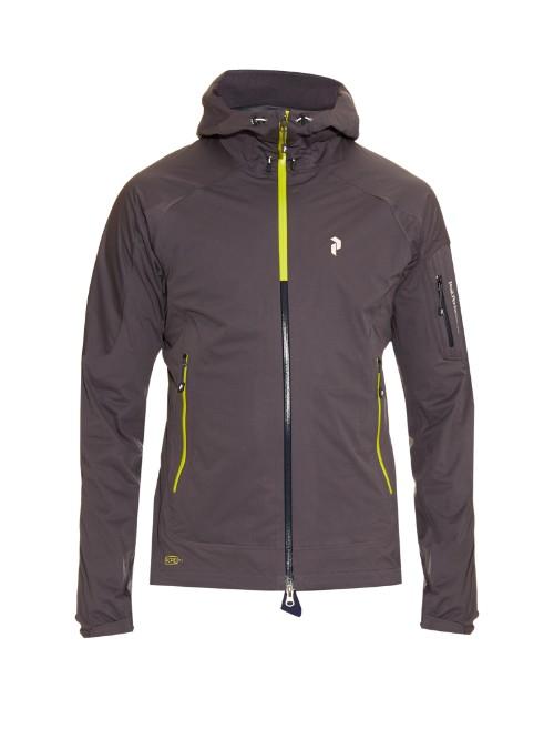 Peak Performance Shield Zip-through Hooded Nylon Jacket