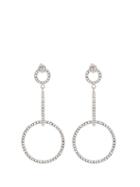 Matchesfashion.com Isabel Marant - Supraluminique Drop Hoop Earrings - Womens - Silver
