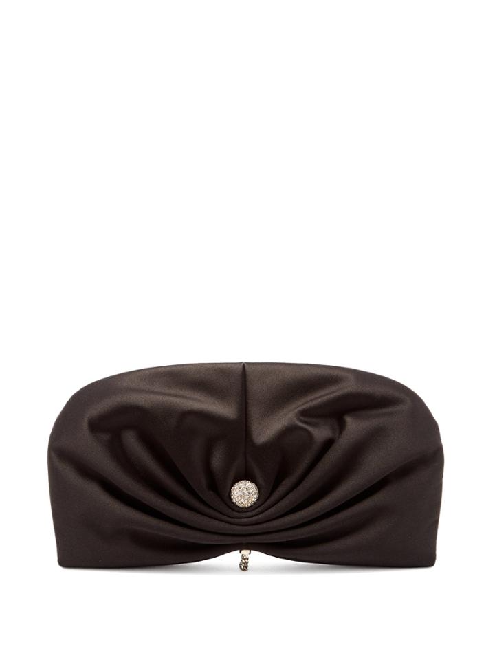 Jimmy Choo Vivien Satin Clutch Bag