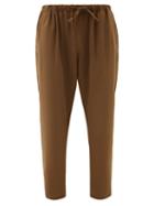 Matchesfashion.com South2 West8 - String Slack Drawstring-tie Twill Trousers - Mens - Brown
