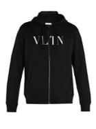 Valentino Logo-print Hooded Cotton Sweatshirt