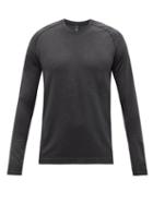 Lululemon - Metal Vent 2.0 Silverescent-mesh Long-sleeved Top - Mens - Black