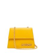 Matchesfashion.com Jacquemus - Le Piccolo Mini Logo Plaque Leather Cross Body Bag - Womens - Yellow