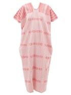 Matchesfashion.com Pippa Holt - No.165 Embroidered Cotton Kaftan - Womens - Pink White