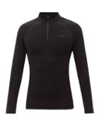 Falke Ess - Maximum Warm Technical-jersey Long-sleeved Top - Mens - Black