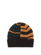 Paul Smith - Striped Wool Beanie Hat - Mens - Green