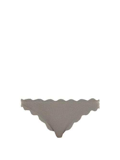 Marysia Swim Antibes Scallop-edged Bikini Briefs
