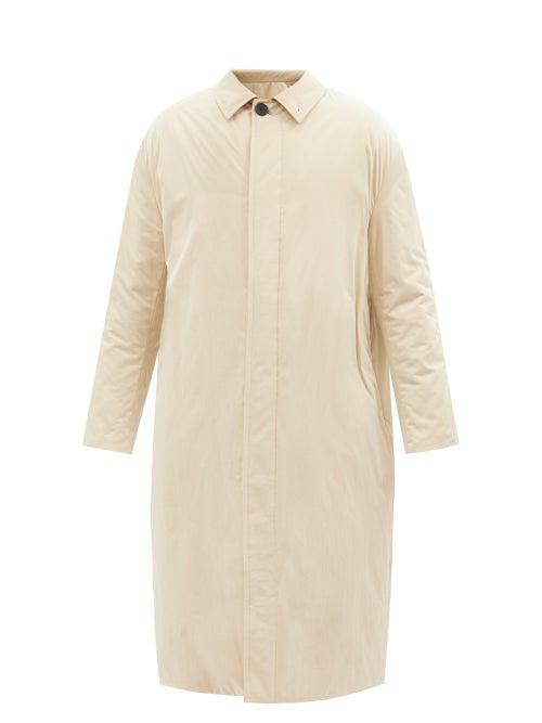 The Row - Django Padded Nylon Overcoat - Mens - Beige