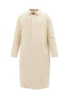 The Row - Django Padded Nylon Overcoat - Mens - Beige
