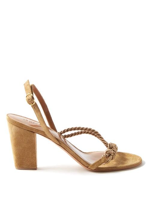 Le Monde Beryl - Knotted-rope Sandals - Womens - Tan