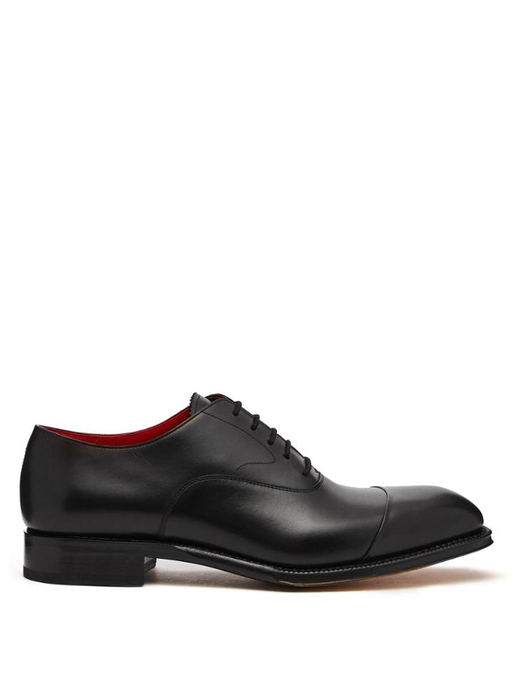 Alexander Mcqueen Classic Leather Derby Shoes