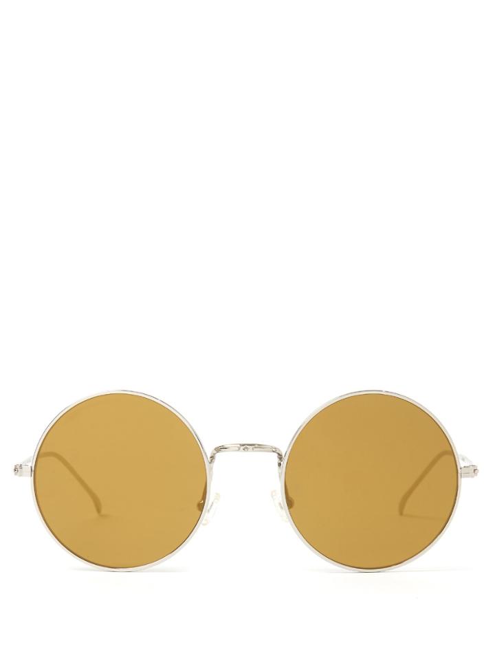 Illesteva Porto Cevro Round-frame Sunglasses