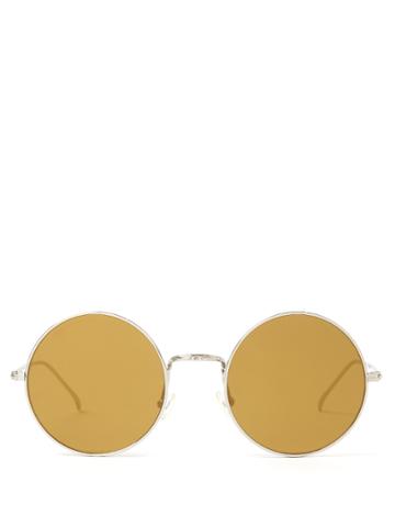 Illesteva Porto Cevro Round-frame Sunglasses