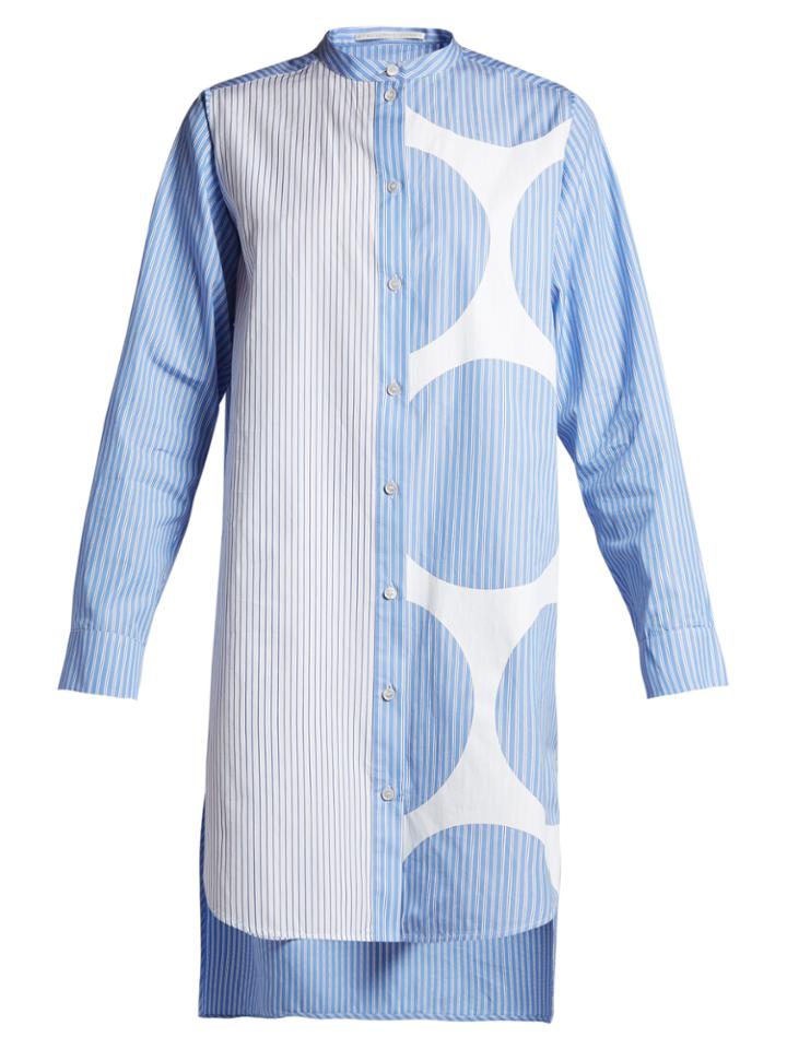 Stella Mccartney Contrasting-print Shirtdress
